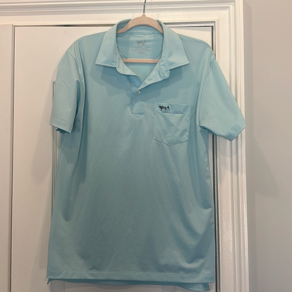 Coastal Cotton men’s performance golf shirt